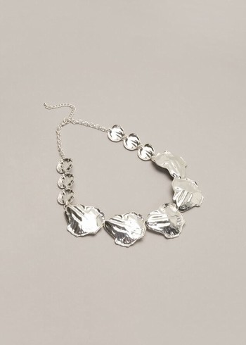 Phase Eight Lola Leaf Jewellery Silver Canada | FJKLYB-921